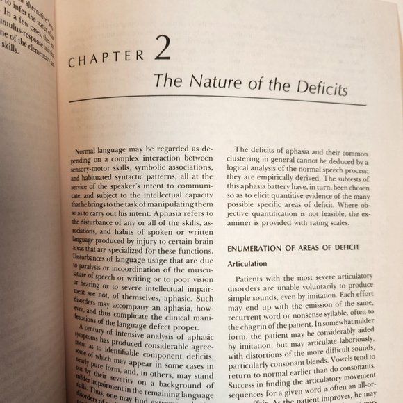 Assessment of Aphasia and Related Disorders 2nd Ed. by Harold Goodglass, Ph.D. - Picture 14 of 16
